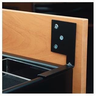 CJD Jewelry Drawer Front Mount Bracket, Rev-A-Shelf