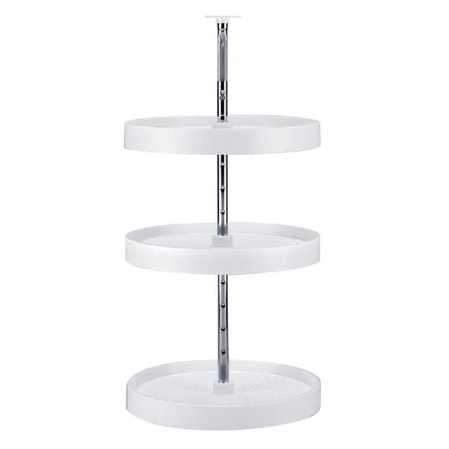 Rev-A-Shelf LD-2063 Series Full Circle Lazy Daisy Susan, 3 Tray Set with Hardware