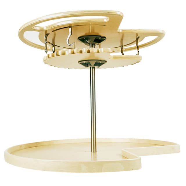 Rev-A-Shelf NSLS Series Wood Kidney Not So Lazy Susan