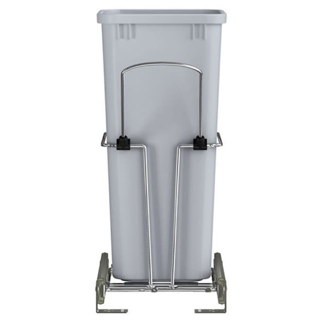 RUKD Series Bottom Mount 32 Quart Universal Waste Container, Rev-A-Shelf