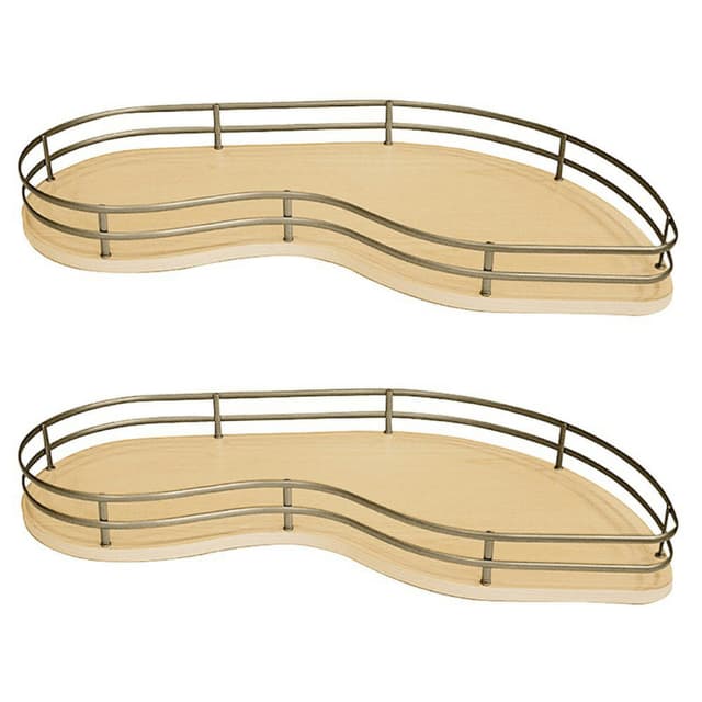 Fly Moon Series 21" Opening Right Hand Blind Corner Organizer, Salice