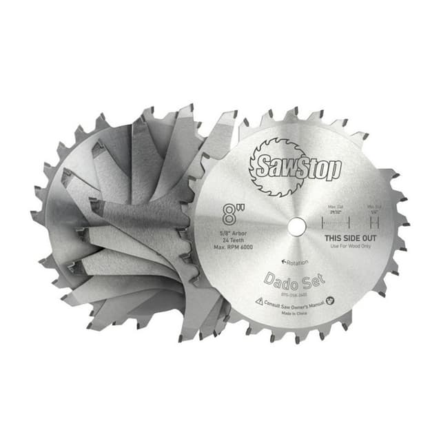 Sawstop Dado set