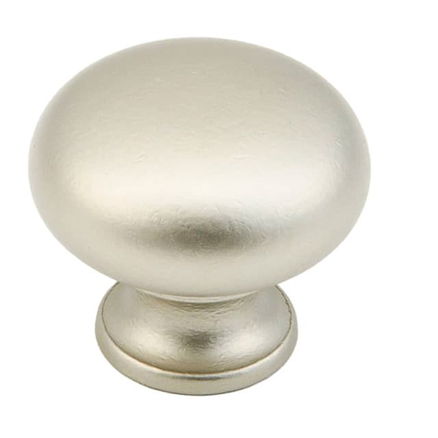 Schaub Traditional Designs Series Distressed Nickel 1-1/4" (32 mm) Diameter Knob, - 706-DN