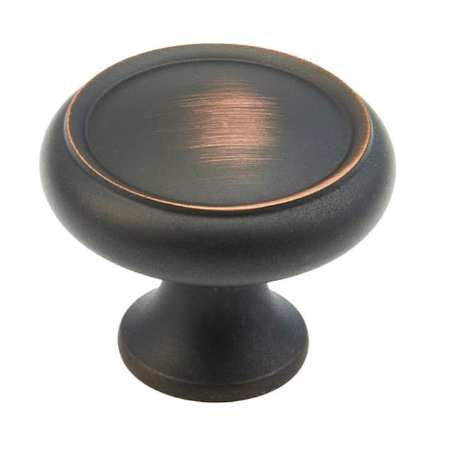 Schaub Traditional Designs Series Michelangelo Bronze 1-1/4" (32 mm) Diameter Knob, - 711-MIBZ