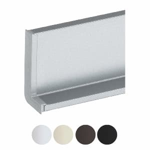 Schwinn 6K376 Series 2-1/4 in (57 mm) Long Dark Bronze L Cap Left, - 59258