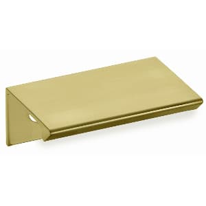 Schwinn 3793 Series 1-1/4 in (32 mm) Center to Center Matte Gold Tab Pull, - 59337