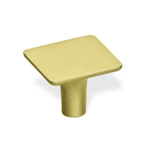 Schwinn 2607 Series 1 in (25 mm) L x 1 in (25 mm) W Matte Gold Knob, - 59343