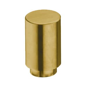 Schwinn 4141 Series 25/32" (20 mm) Diameter Matte GoldKnob, - 59379