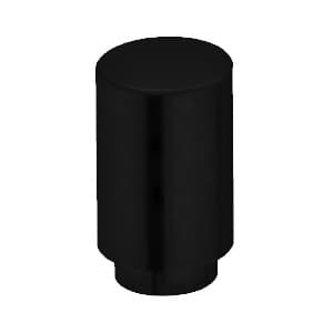 Schwinn 4141 Series 25/32" (20 mm) Diameter Matte BlackKnob, - 59380