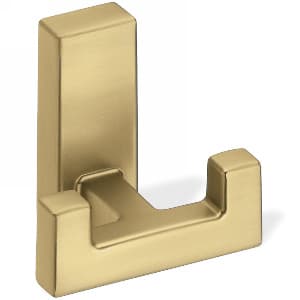 Z313 Hooks, Matte Gold 2" Dia., Zamak