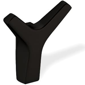 Z337 Hooks, Matte Black 2-9/16" Length, Zamak