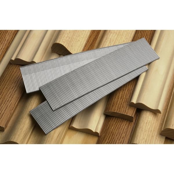 Senco 2 In. X 15-Gauge 34-Degree Collated Finishing/casing, Cabinets, Molding, Baseboard Galvanized Brad Nails 1000 Per Pack DA21EABR - The Home Depot