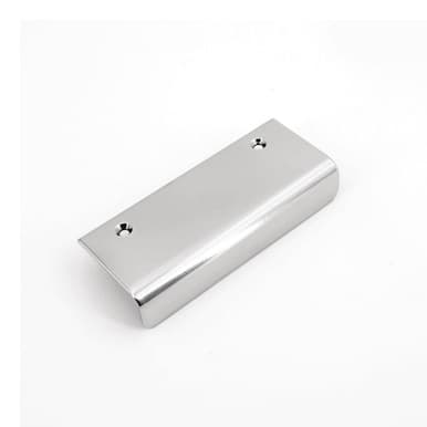 Sugatsune SN Series 2-9/16" (65 mm) Center to Center Mirror Stainless Steel Tab Pull, - SN-95/M