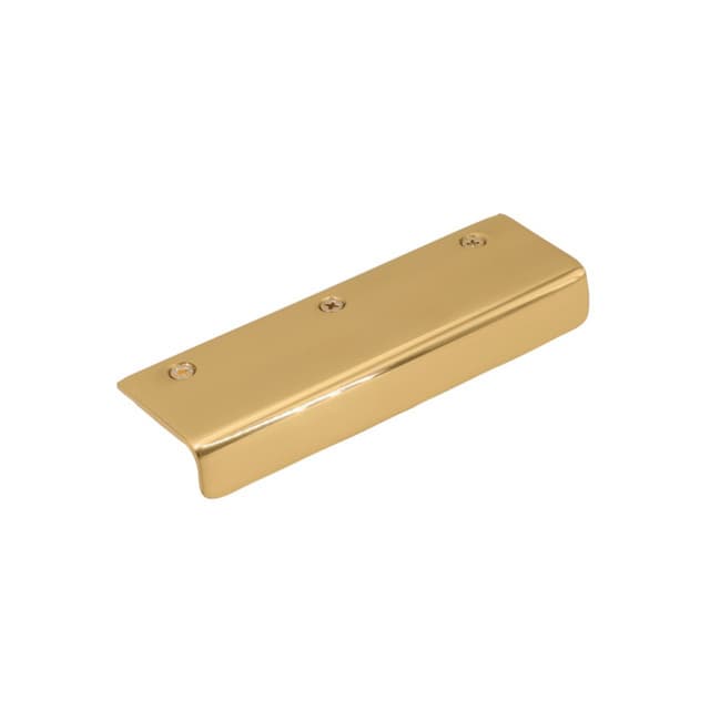 Sugatsune SNB Edge Series 1-3/4 in (45 mm) Center to Center Bright Brass Pull, - SNB-120/BB