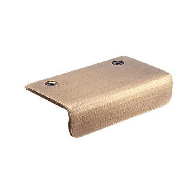 Sugatsune SNB Edge Series 1-3/16 in (30 mm) Center to Center Antique Brass Pull, - SNB-50/AB