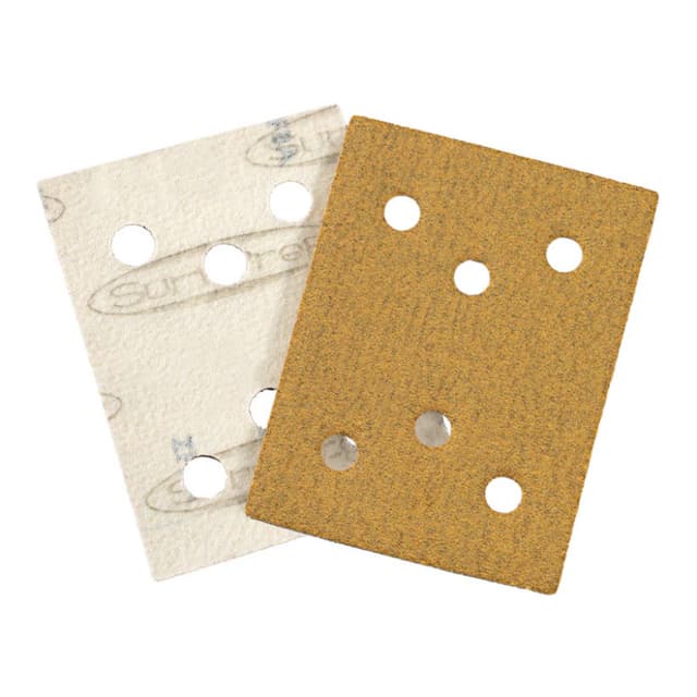 3" x 4" Aluminum Oxide, PB, SurfPrep, 6-Holes