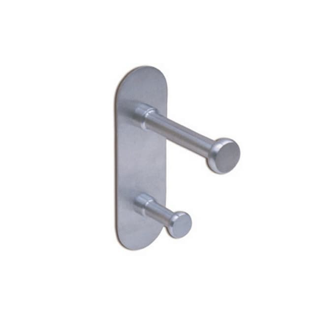 Coat and Hat Hook, 5-3/4 in (146 mm) Length - Satin Stainless Steel, DSH by Sugatsune | Satin Stainless Steel