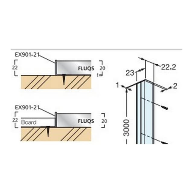 Sugatsune Fluqs Corner Angle