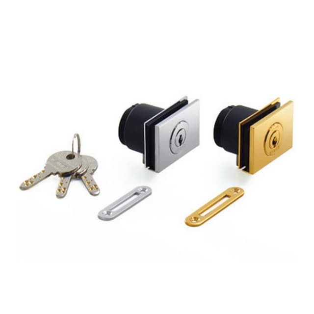 Glass Door Cam Lock Square, Sugatsune