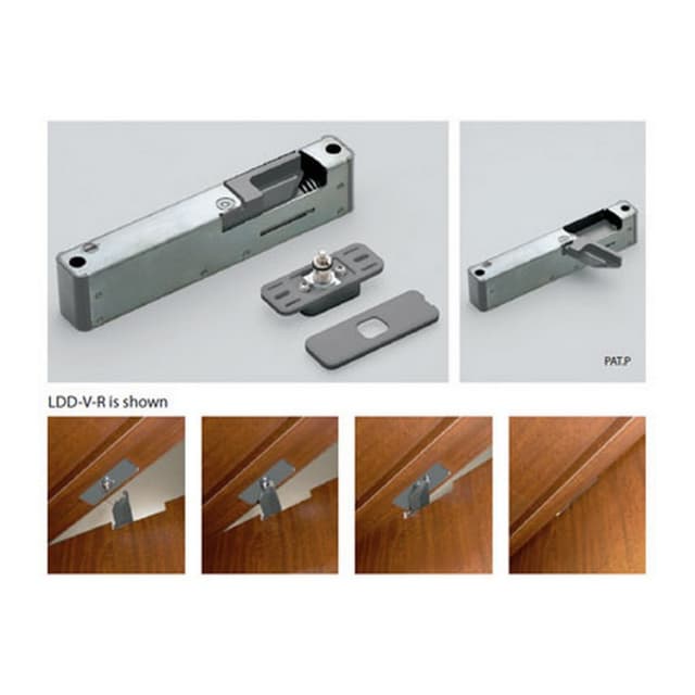 Recessed Lapcon Door Damper, Sugatsune America