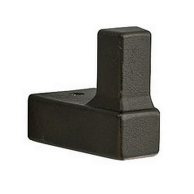 Coat and Hat Hooks Aged Cast 2-1/4" Bronze Black