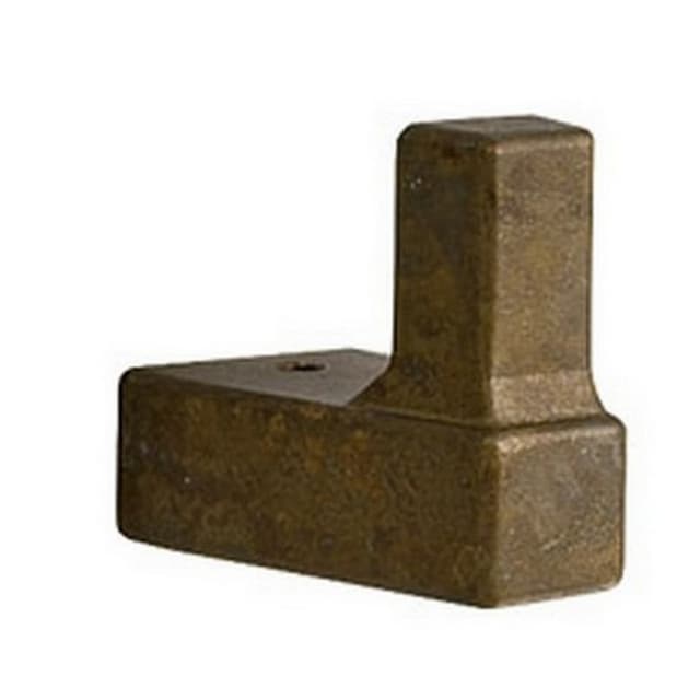 Coat and Hat Hooks Aged Cast 2-1/4" Bronze Brown