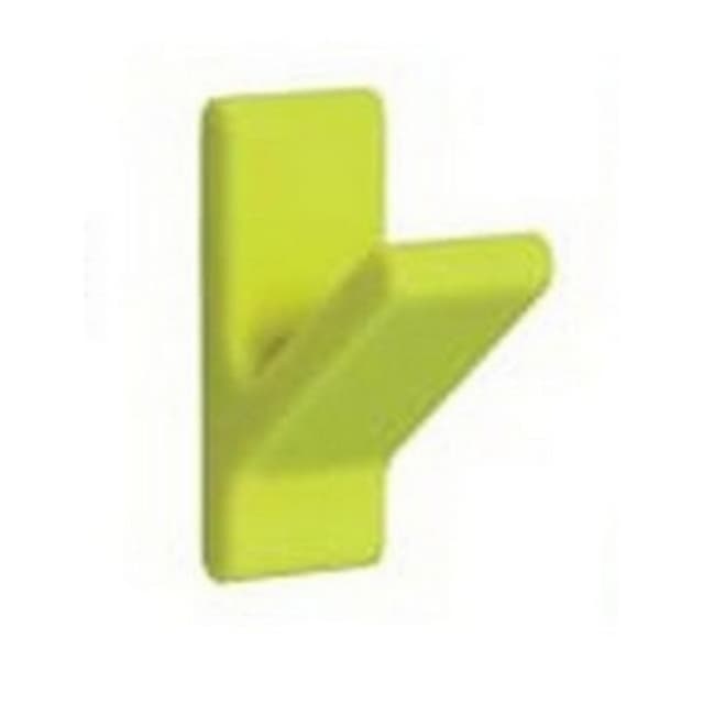 Magnetic Hooks Mini Nordic Rubber Series, 1-3/8" Green Yellow