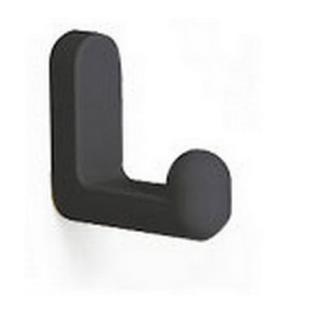 Decorative Hooks Rubber Hooks, Single, Ranger Series, 50.5 mm Black