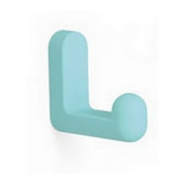Decorative Hooks Rubber Hooks, Single, Ranger Series, 50.5 mm Blue
