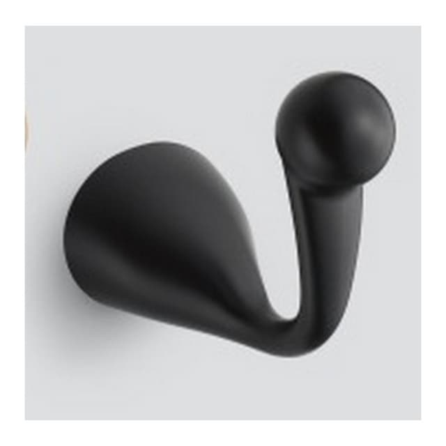 Swan Hooks, Large Chromate, Matte Black