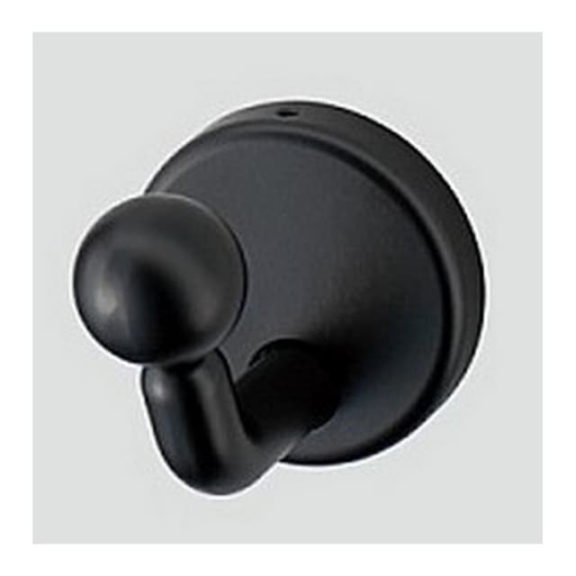 Coat and Hat Hook, 2-1/2 in (64 mm) Length - Matte Black, PXB by Sugatsune | Matte Black