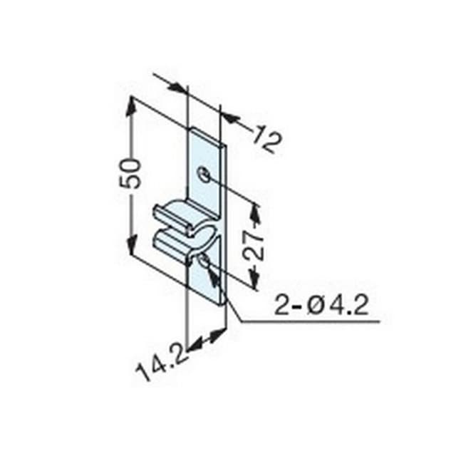 Sugatsune VT-DS Panel Catch