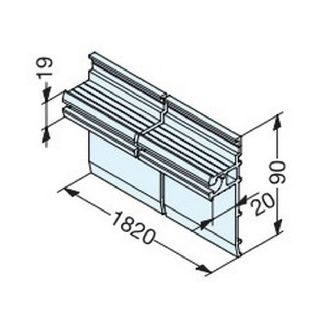 Sugatsune VT-DS Slotted Pannel