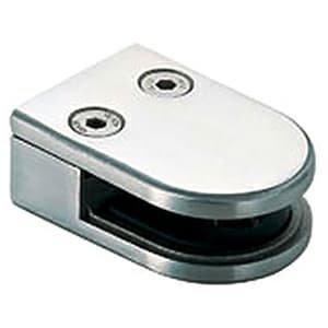 55 lb Capacity Mini Glass Clamp, Sugatsune