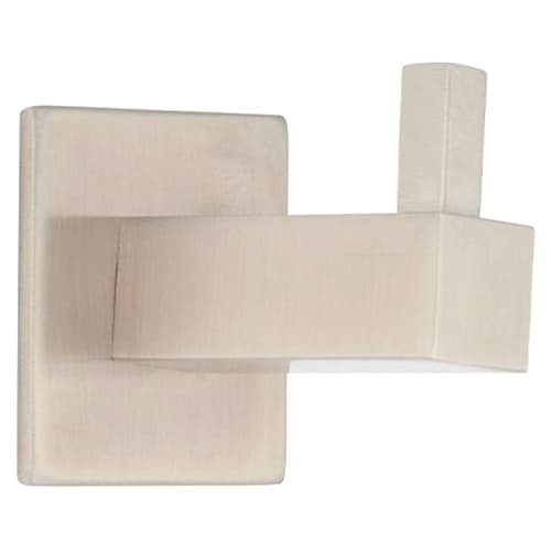40mm Coat/Hat Hook, Satin Stainless Steel