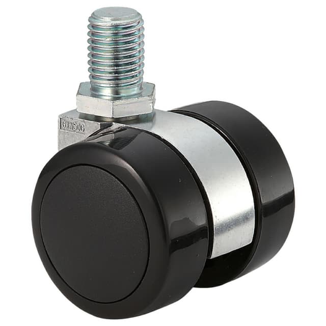Threaded Stem GX Twin Wheel Caster