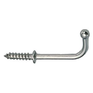 51.5mm Wire Hook, Polished Stainless Steel