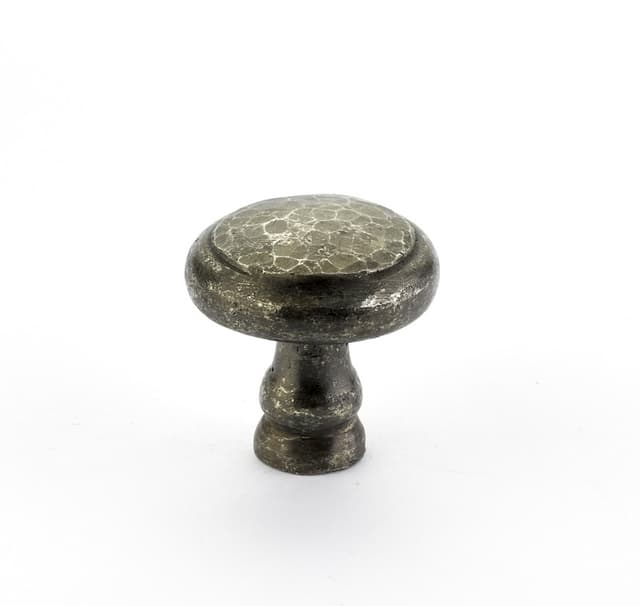 Schaub Artifex Knob, 1-1/2"dia, Dark Pewter - 131-DP