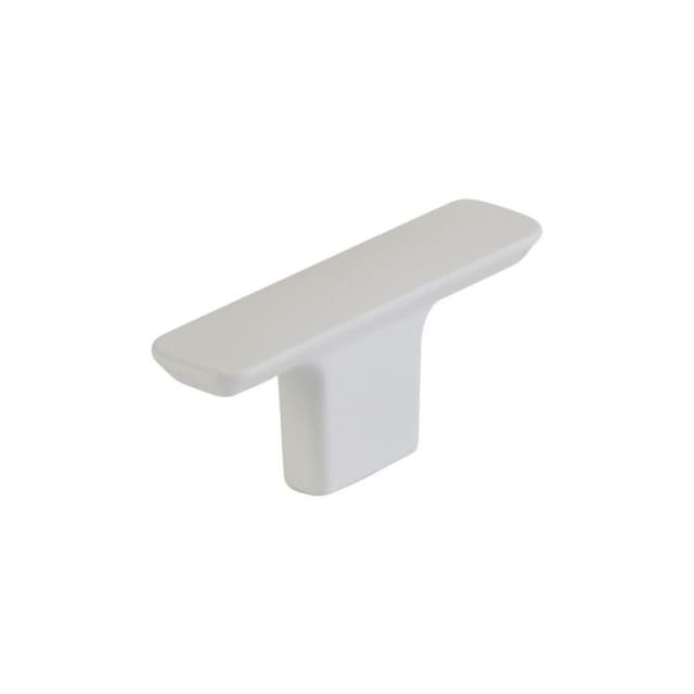 Schaub Suave T-Knob, 2-3/8", Matte White - 211035-MW
