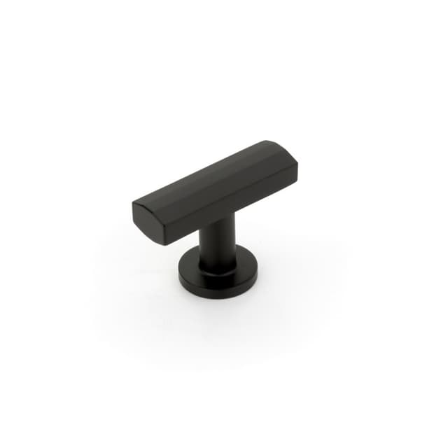 Schaub Heathrow T-Knob, 1-3/4", Matte Black - 552-MB