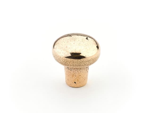 Schaub Mountain Smooth Knob, 1-1/4" dia, Natural Bronze - 771-NB
