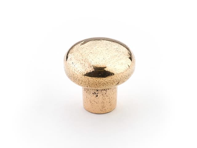 Schaub Mountain Smooth Knob, 1-3/8" dia, Natural Bronze - 772-NB