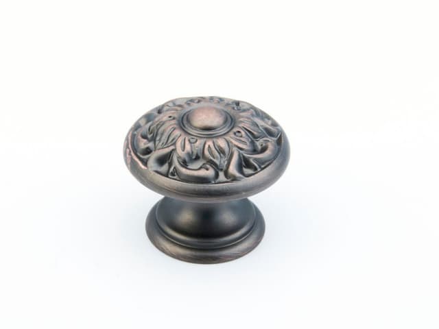 Schaub Corinthian Knob, 1-3/8", Michelangelo Bronze - 870-MIBZ