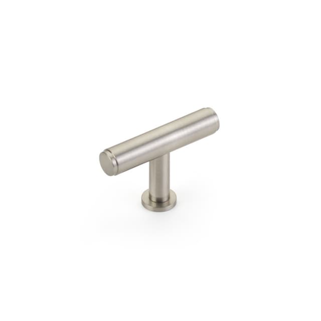 Schaub Pub House T-Knob, 2", Brushed Nickel - 5101-BN