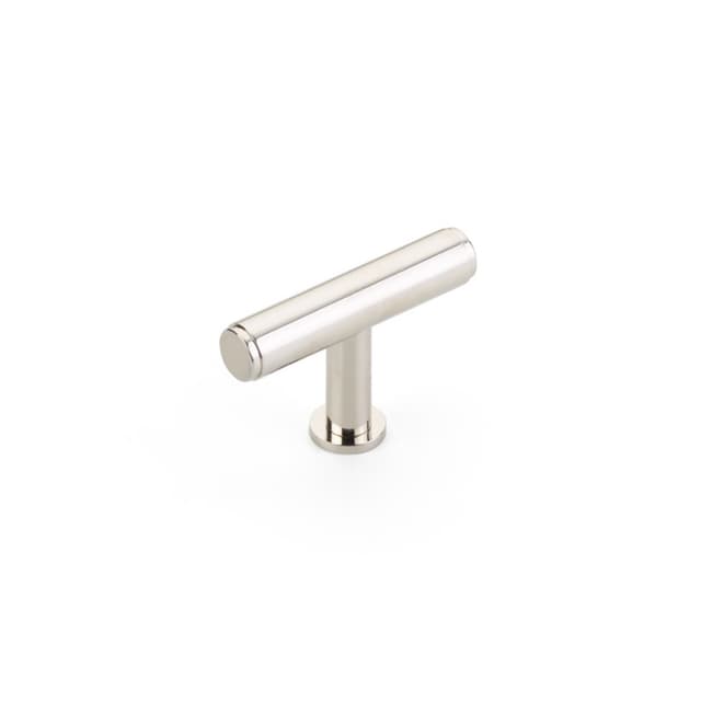 Schaub Pub House T-Knob, 2", Polished Nickel - 5101-PN