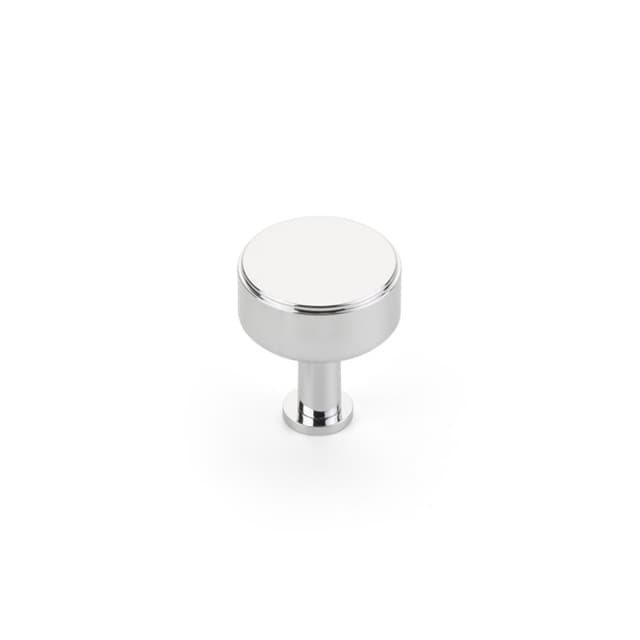 Schaub Pub House Knob, 1-1/4" dia, Polished Chrome - 5102-26