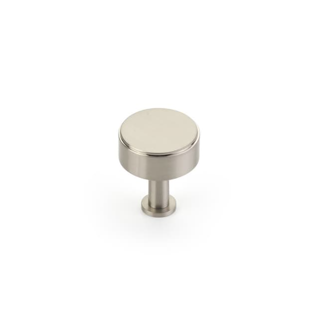 Schaub Pub House Knob, 1-1/4" dia, Brushed Nickel - 5102-BN