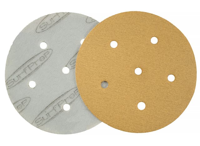 SurfPrep 5" 6-Hole Hook and Loop Sanding Discs