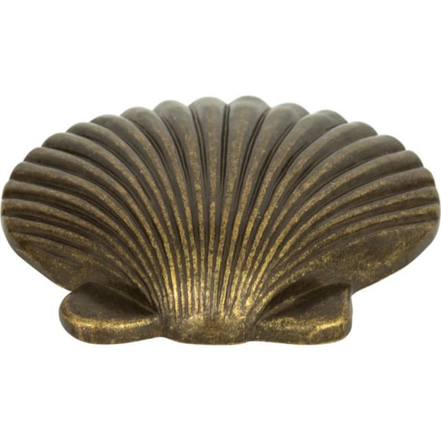 Top Knobs Nautical/Ocean Series 2 in (51 mm) L x 2 in (51 mm) W Burnished Bronze Knob, - 143-BB