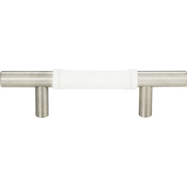 Top Knobs Zanzibar Series 3" (76 mm) Center to Center Brushed Nickel Pull, - 280-WT-BRN